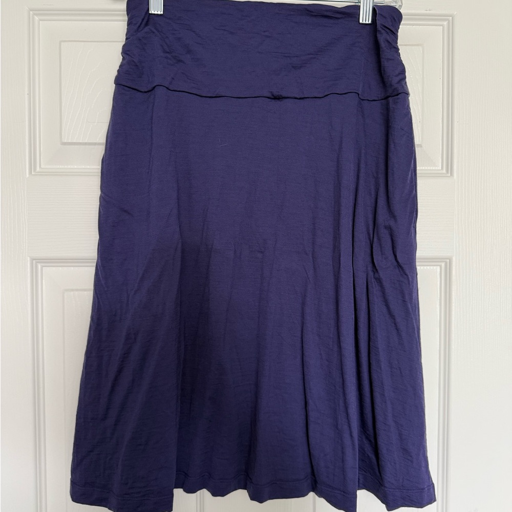 Wool& merino skirt in iris blue. Worn twice, great condition.